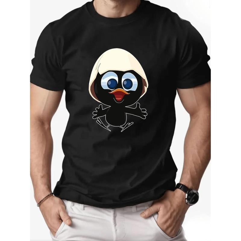 Men's Duck Graphic Summer Casual T-Shirt