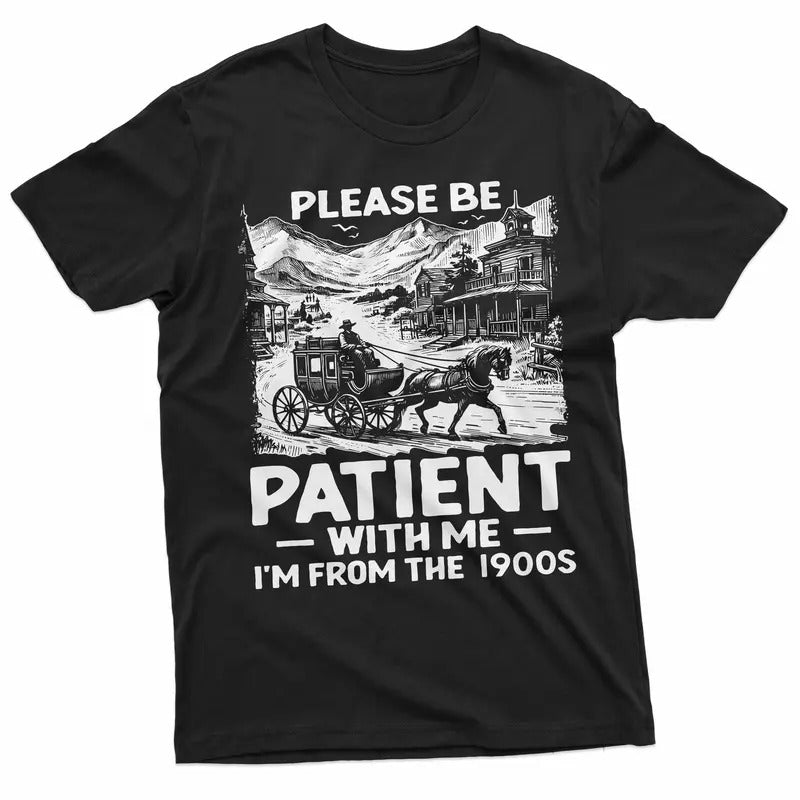 Men's Funny I Am From The 1900s Tshirt, Birthday Gift, Funny Papa, Dad, Grandpa Christmas Birthday Gift Tee, Unisex Short...
