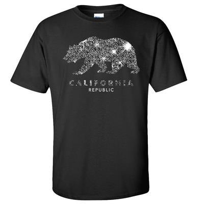 Men's Graphic Tees  trendy t-shirts men's t shirts  men's Gift Crew Neck T-Shirt , Patterned Print California Republic...