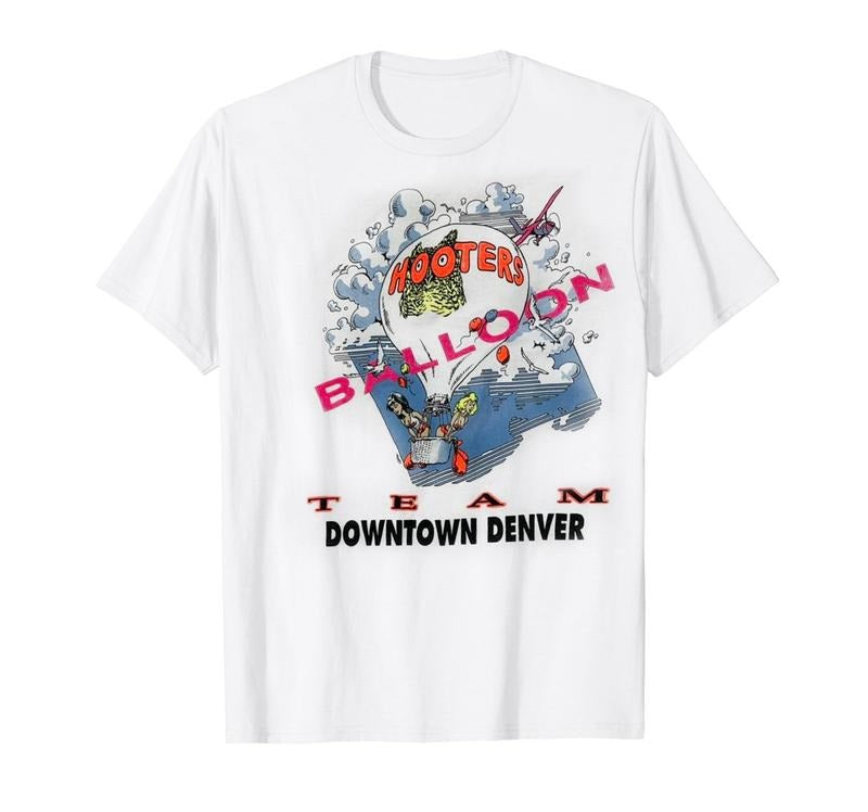 Men's Hot Air Balloon Hooters T-shirt Sweatshirt, Hoodie, Comfort Colors | HypeCrazeTee.com