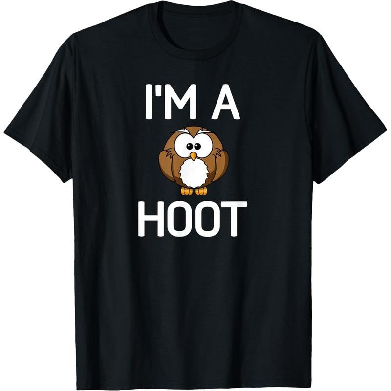 Men's I'm A Hoot, Owl Pun, Funny, Jokes, Sarcastic Sayings. T-Shirt Hoodie, Sweatshirt | HypeCrazeTee.com