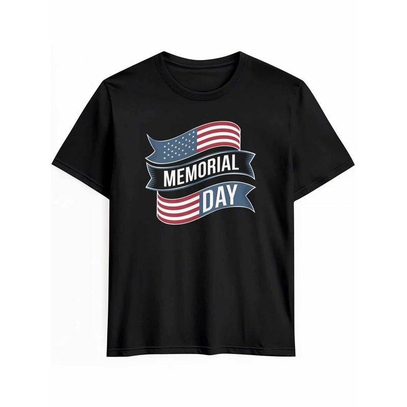 Men's Memorial Day Patriotic T-Shirt
