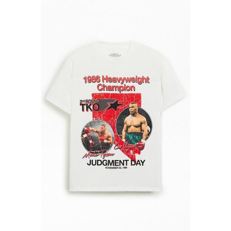 Men's Mike Tyson Judgment Oversized T-Shirt - Multicolor Menswear Top Hoodie, Sweatshirt | HypeCrazeTee.com
