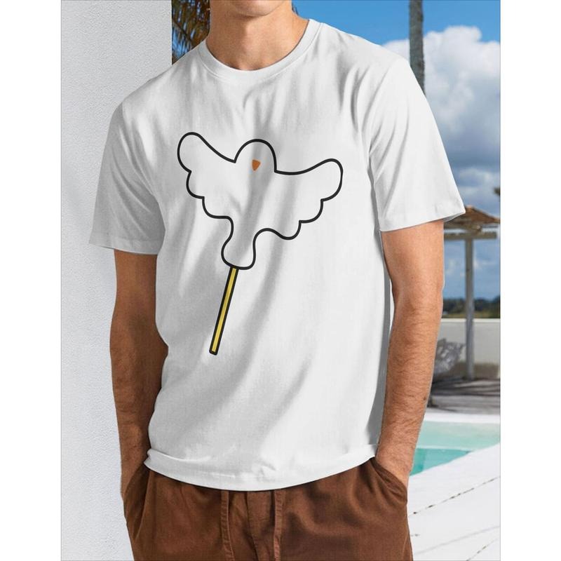 Men's Peace Dove Graphic T-Shirt