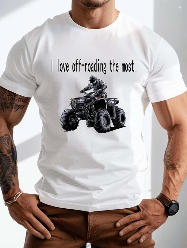 Men's Plus Size Summer T-Shirt