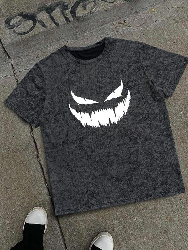 Men's Round Neck Tee, Regular Fit Casual Short Sleeve T-shirt, Men's Summer Top for Daily Wear style 02 Hoodie, Sweatshirt