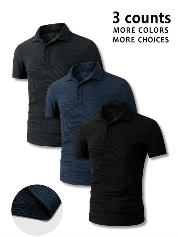 Men's Solid Color Short Sleeve Pajama Set, Regular Fit Casual Comfy T-shirt & Pants Lounge Set, Men's Sleepwear for...