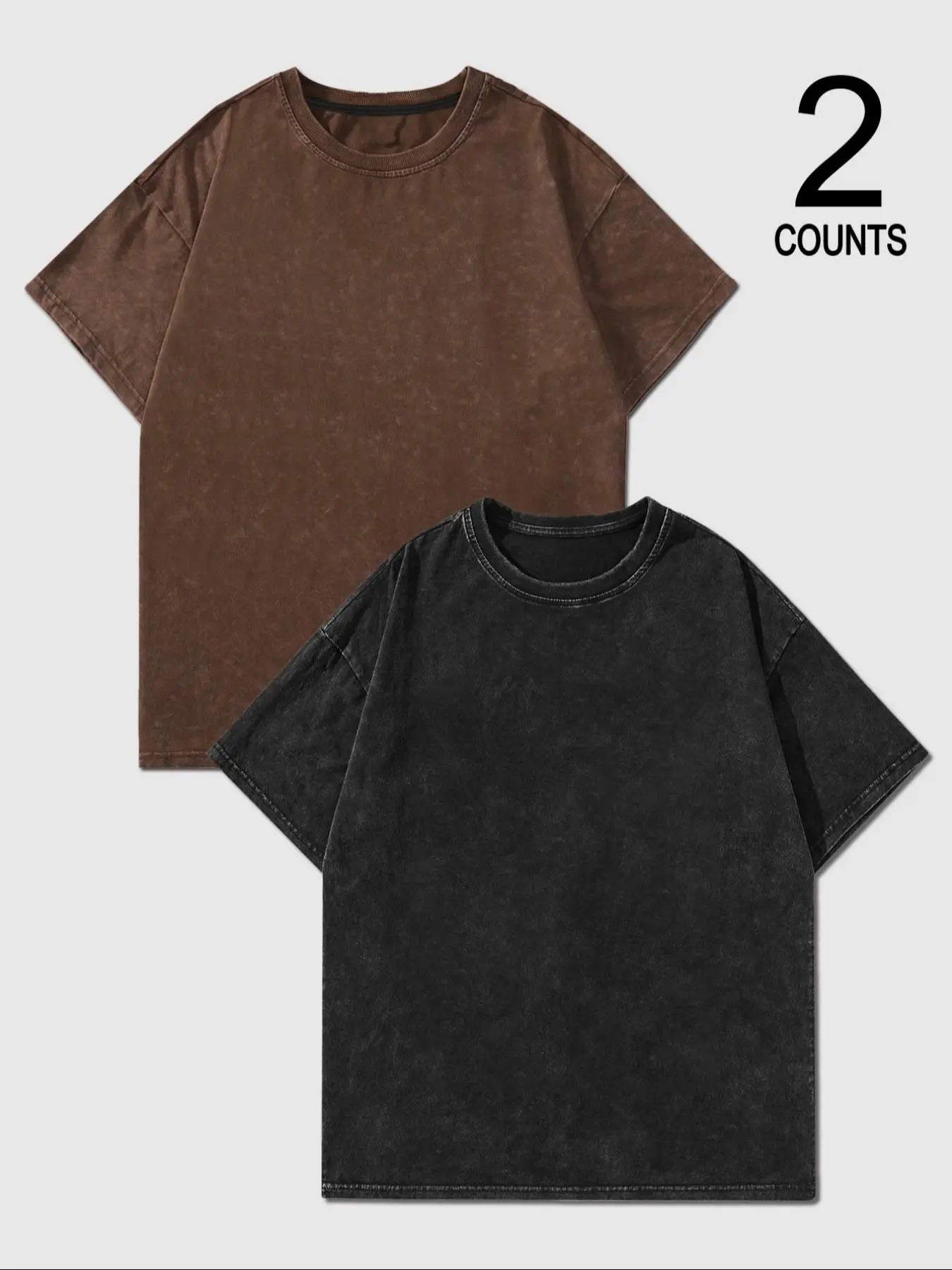 Men's Solid Color Short Sleeve T-shirt, Casual Comfy Tee for Daily Wear, Men's Top for All Seasons, Cotton Hoodie, Sweatshirt