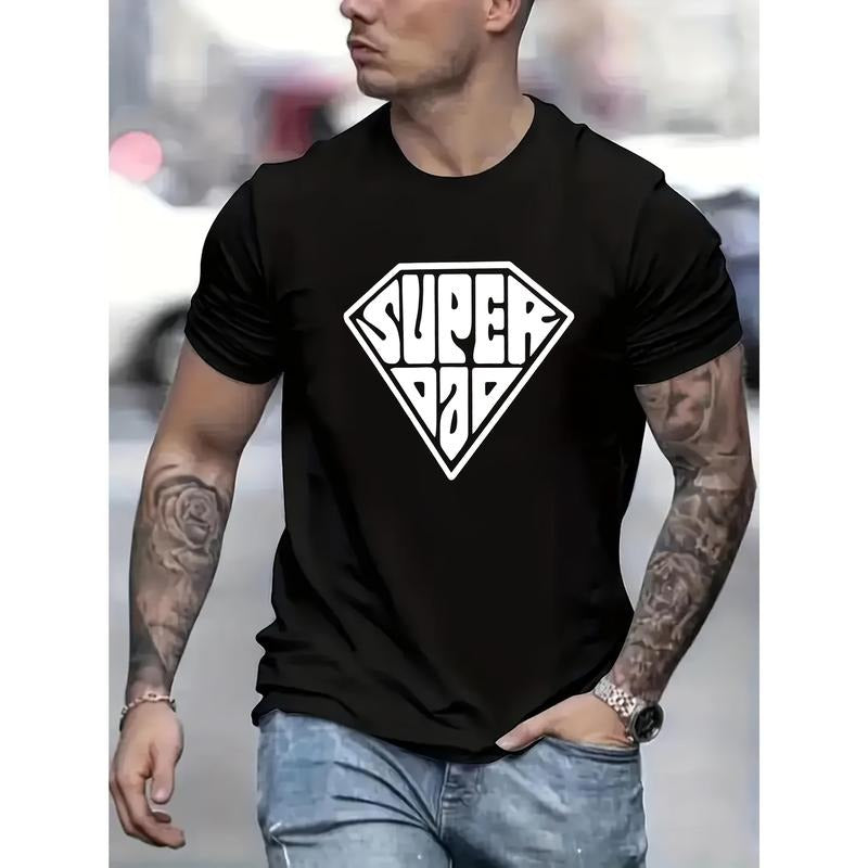 Men's Super Dad Graphic T-Shirt