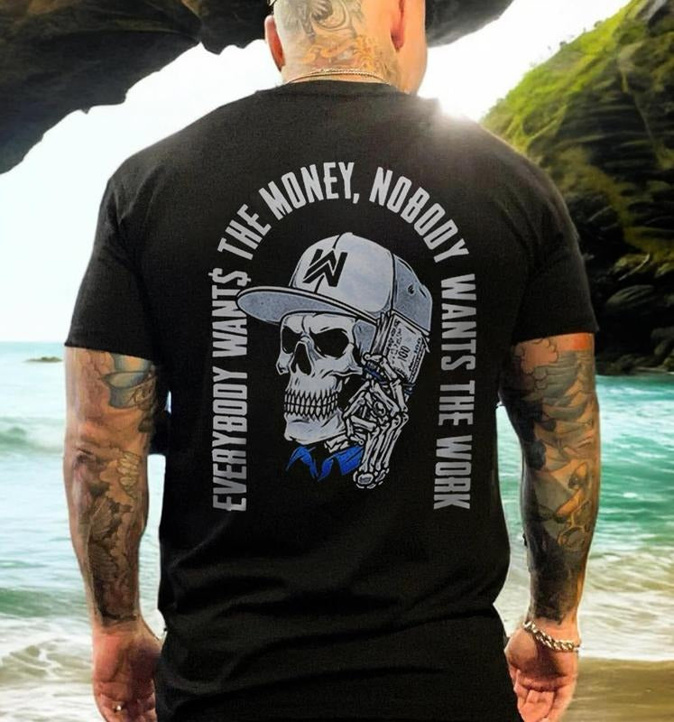 Men's T-shirt, Everybody Wants The Money Printed Men's T-shirt, Gifts for the Man of Character,Merch gift Hoodie, Sweatshirt