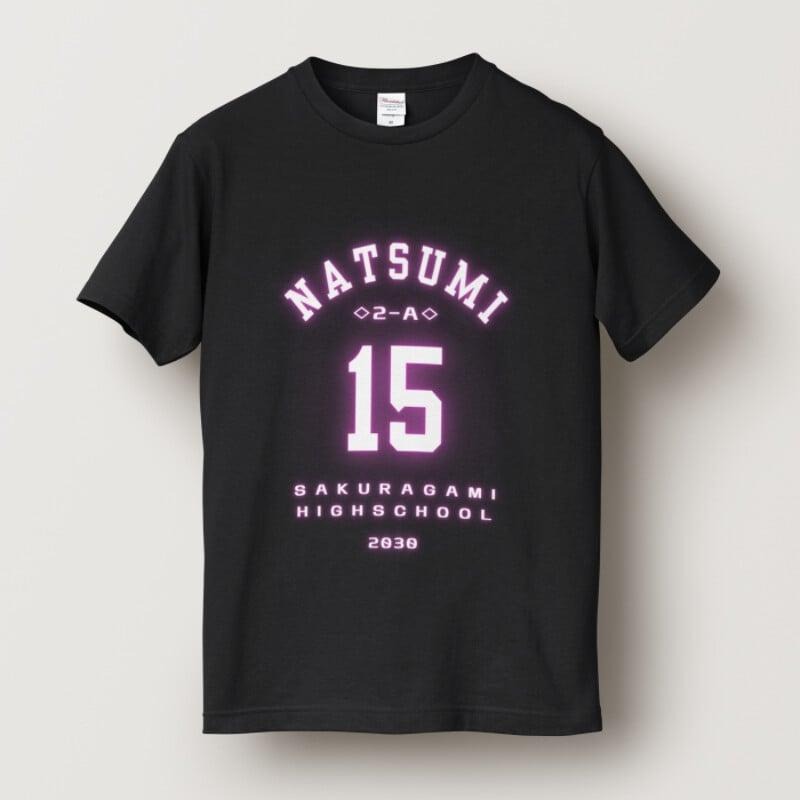 Men's graphic tees Fashionable Crew Neck T-Shirt - Comfortable Fit, Slight Stretch, PatternedPrint Natsumi High School...