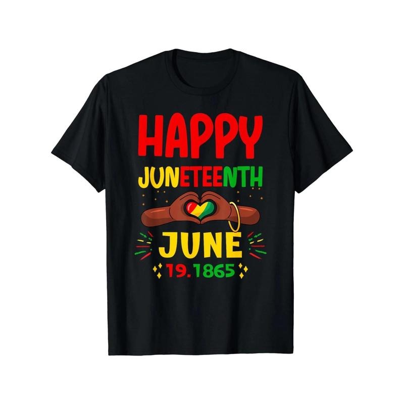 MenHappy Black History Day Freedom Proud African American  T-Shirt - Juneteenth Celebrating Black Freedom 1865 African...