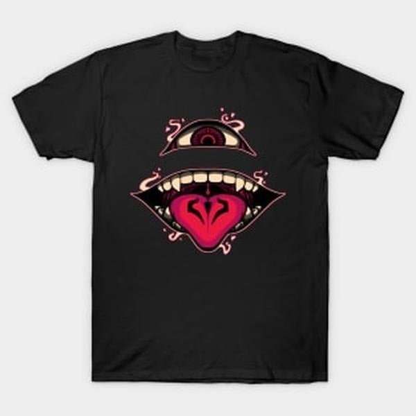 Mens men's Gifts Crew Neck T-Shirt trendy t-shirts men's t shirts  tees, Patterned Print Eye and MouthUnleash Your Inner...