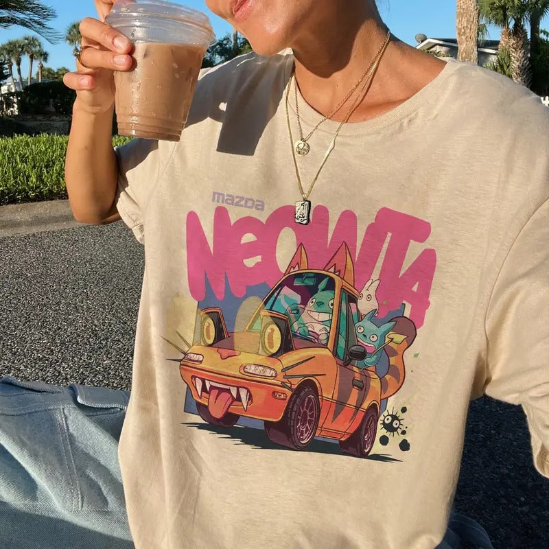 Meowta Tshirt, My Neighbor Totoro Sweatshirt Hoodie | HypeCrazeTee.com