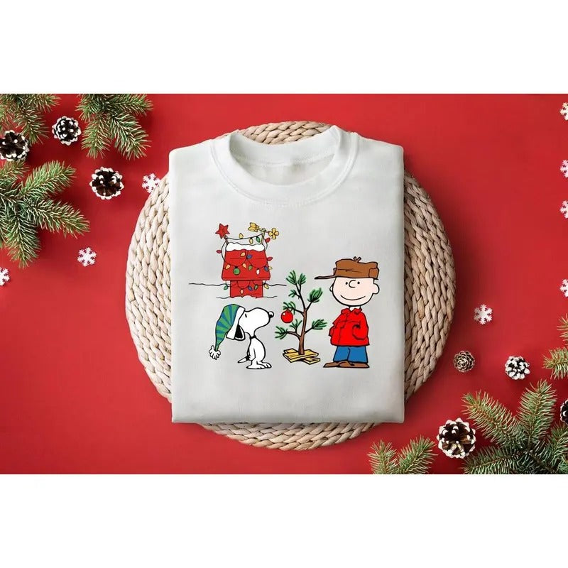 Merry Christmas Friends Sweatshirt Tshirt, Dog Lover Christmas Tee Hoodie | HypeCrazeTee.com