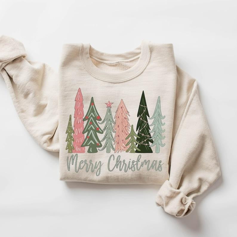 Merry Tree Merry & Bright Shirt Winter Shirt T-Shirts, Hoodie, Sweatshirt