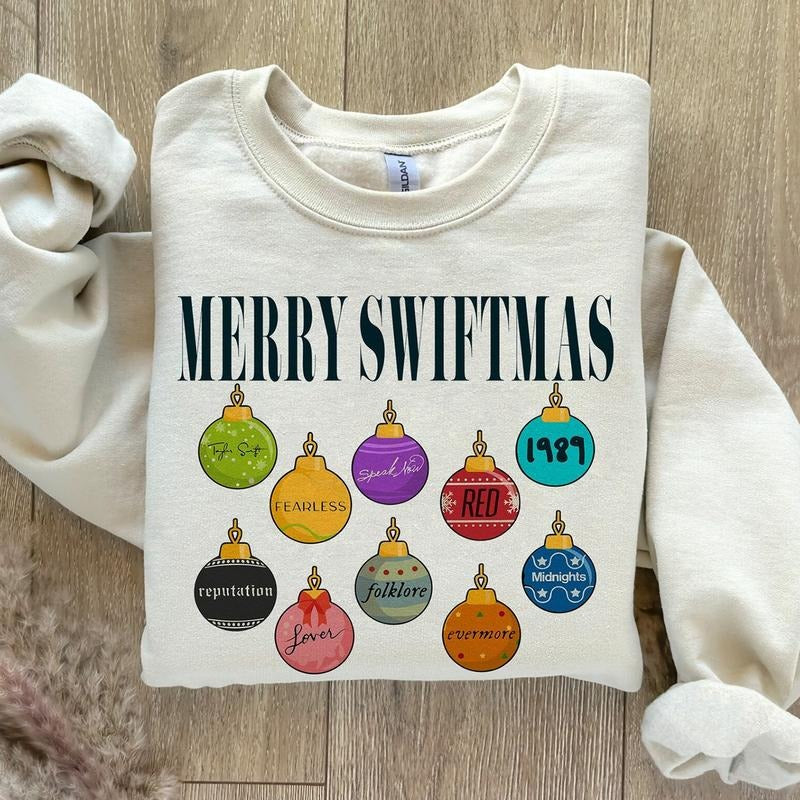 Merry Swiftmas T-Shirts, Hoodie, Sweatshirt