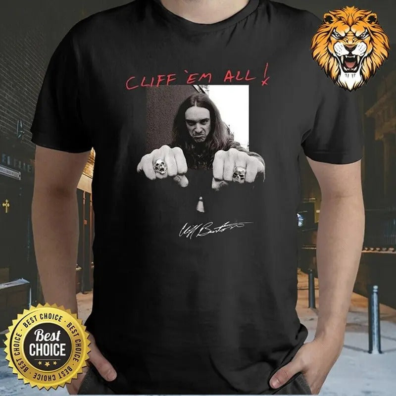 Metallica Cliff Burton Master Of Puppets Shirt Unisex Full Size Hoodie, Sweatshirt | HypeCrazeTee.com