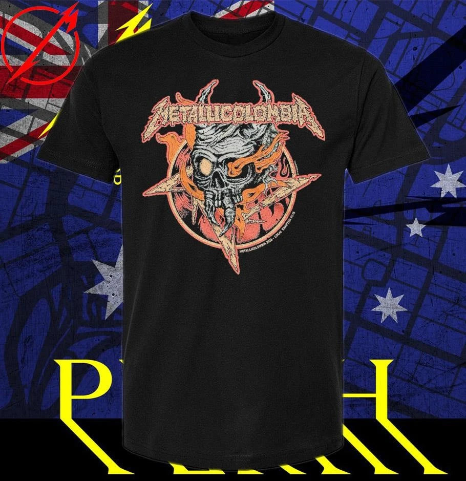 Metallica Colombia Metallicolombia Membresía Official 2026 T-shirt