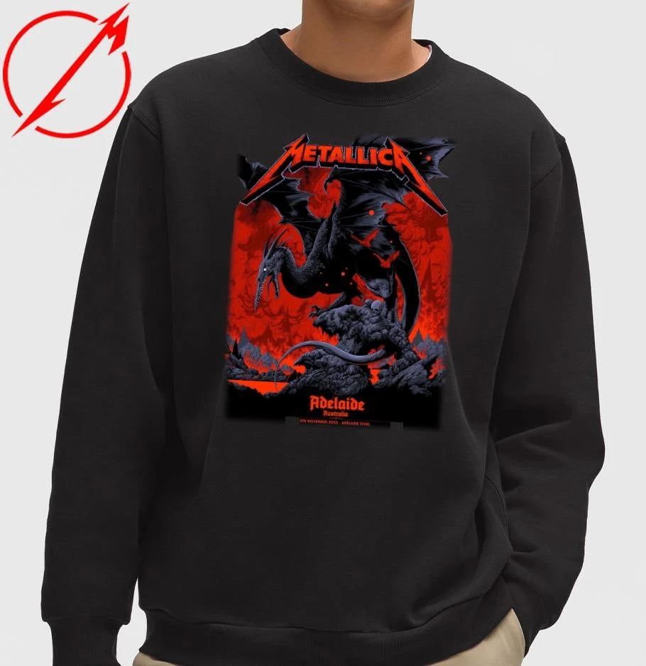 Metallica M72 Adelaide Australia Pop-Up Shop 2025 T-Shirt