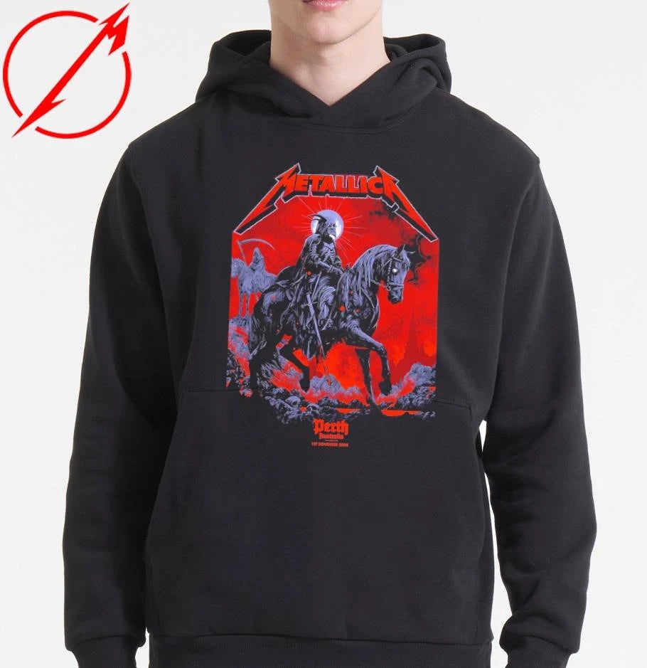 Metallica M72 Perth 2025 November 1, 2025 Optus Stadium, Australia The Skeleton Knight T-Shirt