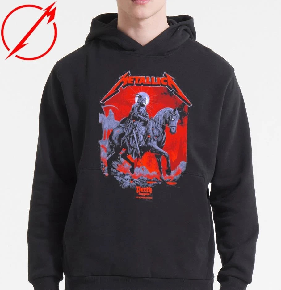 Metallica M72 Perth 2025 Pop-Up Event Tee by Ken Taylor In Perth, Australia At Optus Stadium On November 1, 2025 T-Shirt