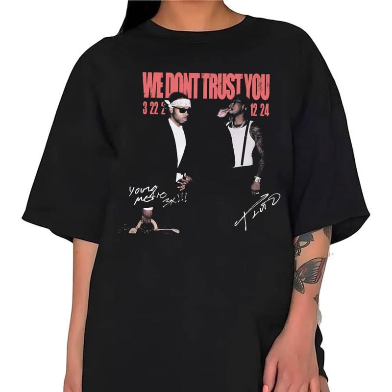 Metro Boomin And Future Tshirt, We Don't Trust You Shirt, Rap Merch, Hip Hop Album, Future Freebandz, Metro Boomin, 21...