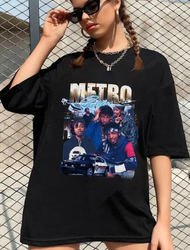 Metro Boomin Vintage 90s T-Shirt, Metro Boomin Bootleg Retro T-Shirt, Unisex T-Shirt, For Men Women Comfort Top Hoodie,...