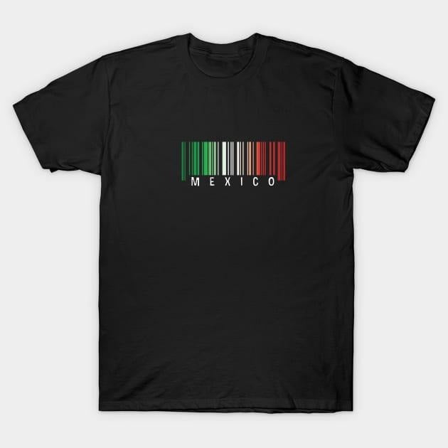 Mexico flag colors barcode T-Shirt Hoodie, Sweatshirt | HypeCrazeTee.com