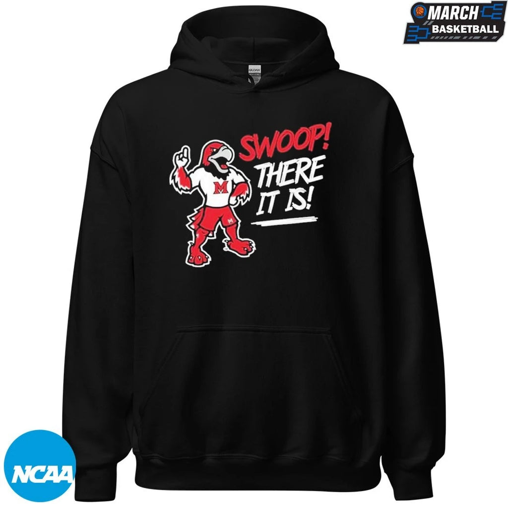 Miami RedHawks Swoop There It Is Mascot T-shirts