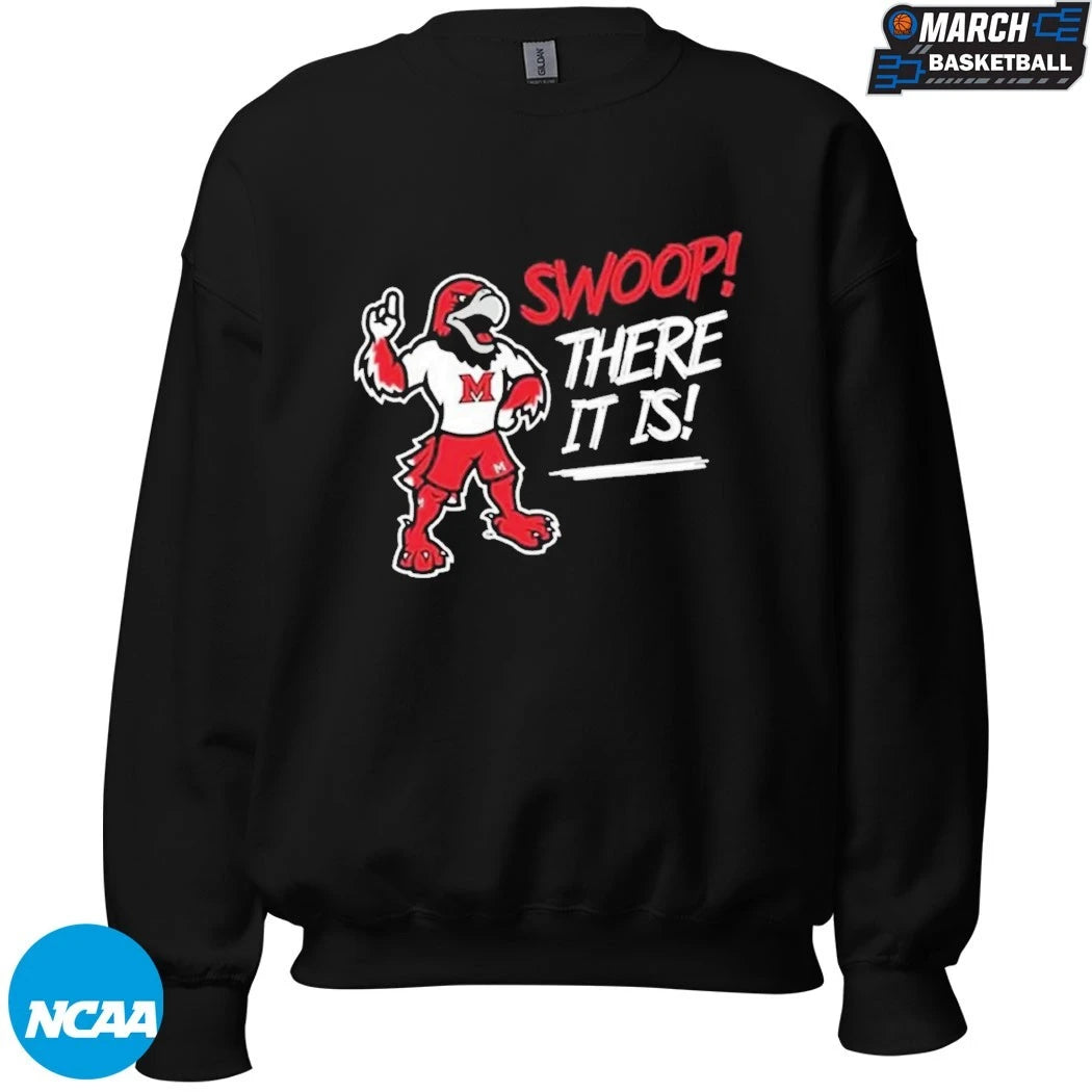 Miami RedHawks Swoop There It Is Mascot T-shirts