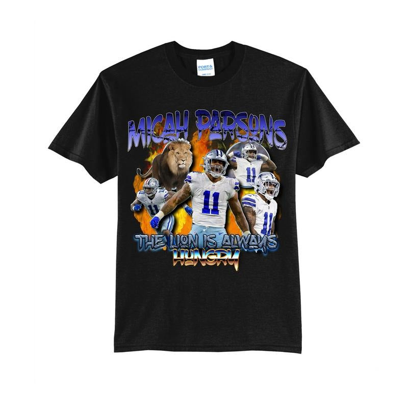 Micah Parsons Lion Shirt Hoodie, Sweatshirt | HypeCrazeTee.com
