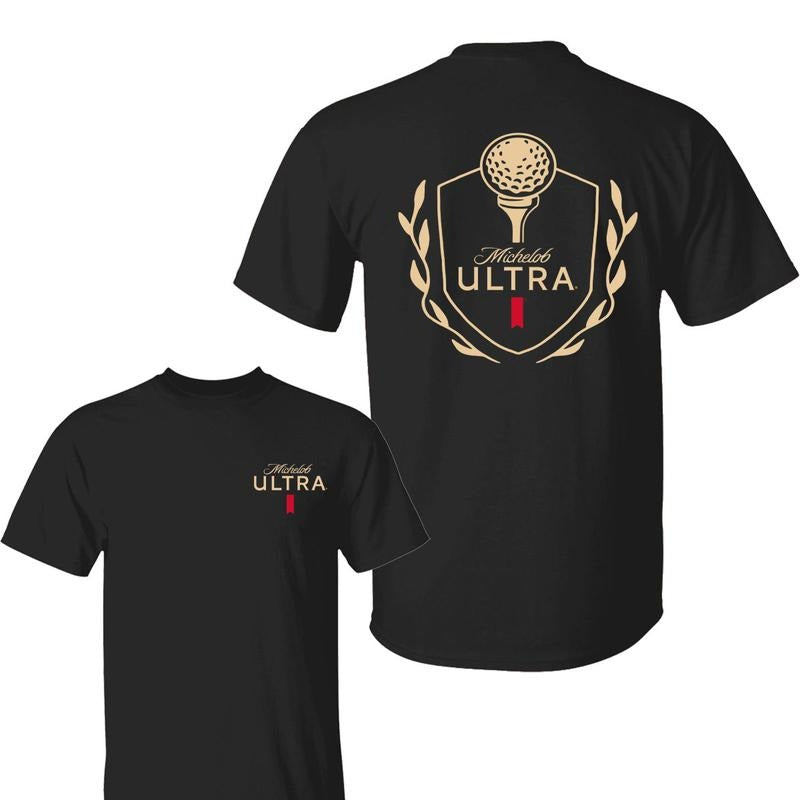 Michellob Ulltra Golf T-Shirt, Classic Golf Crest Graphic, Casual Wear For Golf And Beer Enthusiasts, Great Gift For Golf...