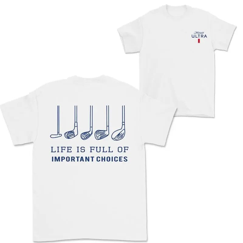 Michellob Ulltra Golfing Shirt, Ulltra Shirts, Graphic Tee For Men,  For Women Hoodie, Sweatshirt | HypeCrazeTee.com