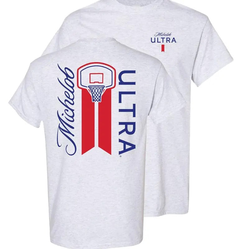 Michelob Hoop 2-Sided T-Shirt, Unisex T-Shirt, For Men, For Women Hoodie, Sweatshirt | HypeCrazeTee.com