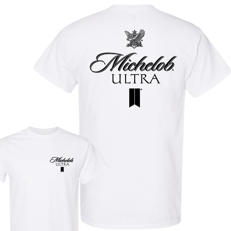Michelob Ultra Logo T-shirt, 2 Sides T-Shirt, Full Color, S To 3XL Sizes, For Men, For Women Hoodie, Sweatshirt