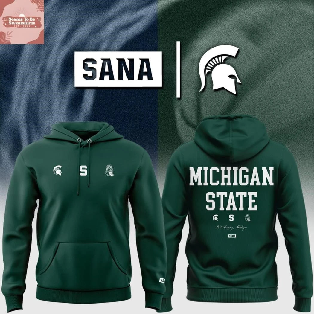 Michigan State X SANA 2026 Green Shirt