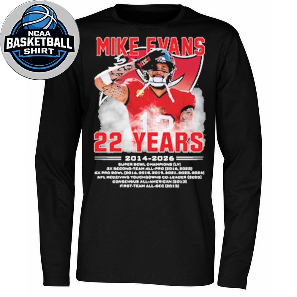 Mike Evans 22 Years 2014 2026 Shirt