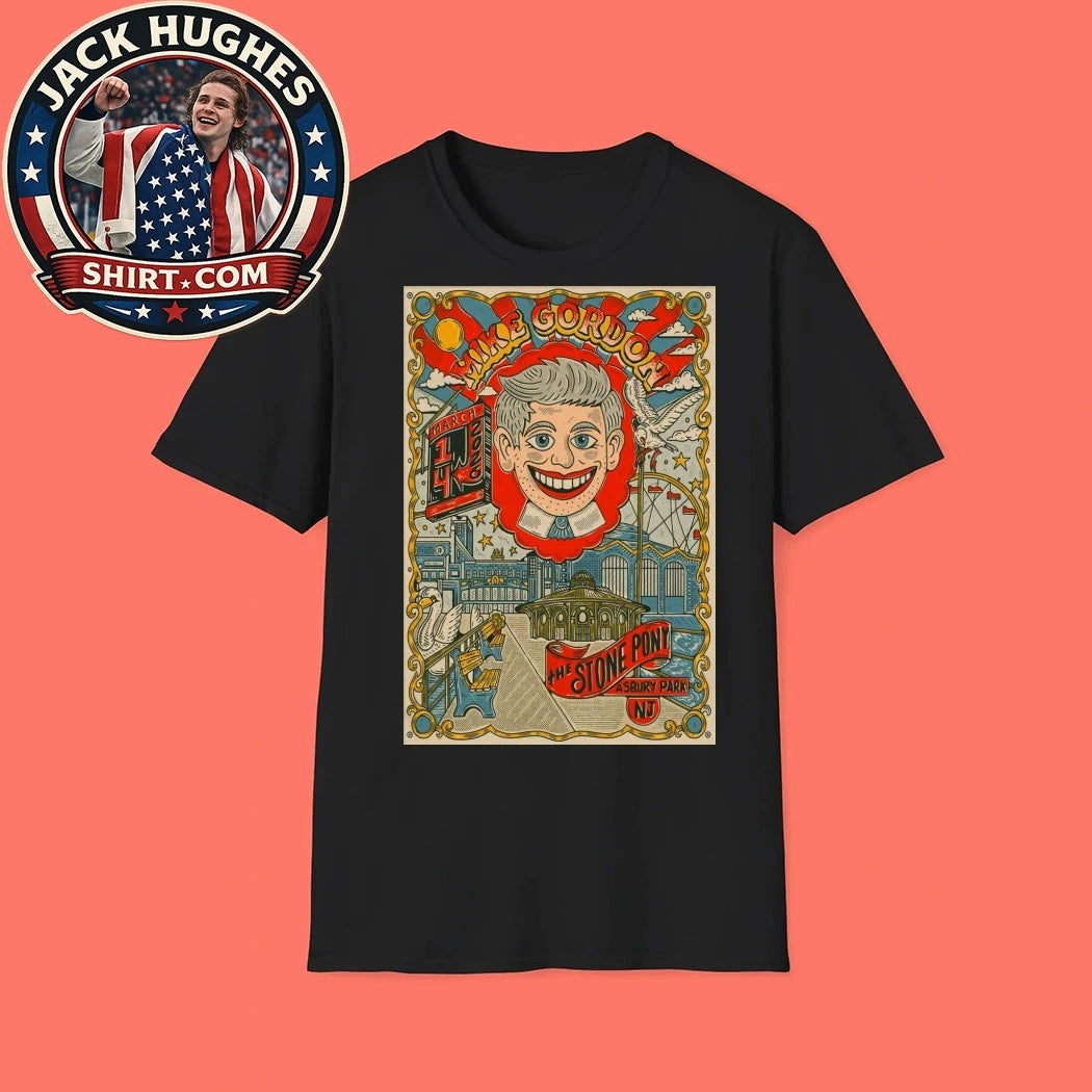 Mike Gordon March 14 2026 Asbury Park, NJ Limited Poster Shirt