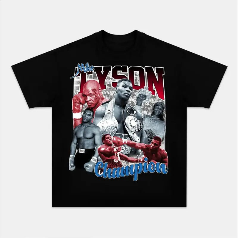 Mike Tyson Retro Boxing Champ T-Shirt Sport Icon Gift Hoodie, Sweatshirt | HypeCrazeTee.com