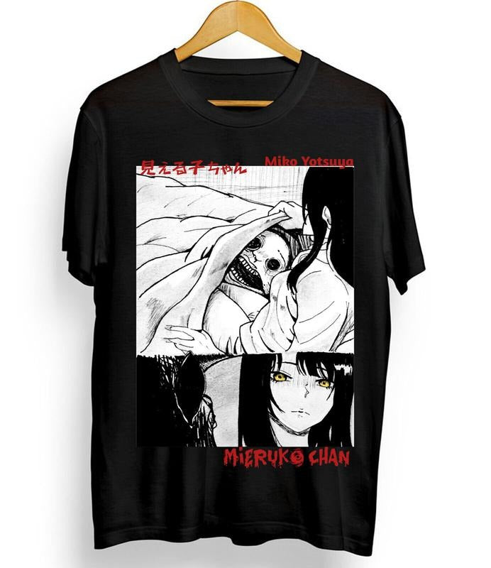 Miko Yotsuya Mieruko Chan New T-Shirt S-4XL,mieruko chan,miko yotsuya,ghost,manga mier Hoodie, Sweatshirt | HypeCrazeTee.com