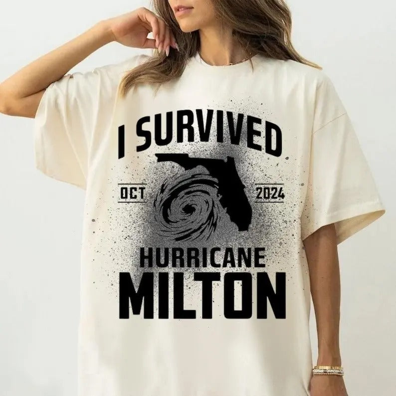 Milton Hurricane 2024 Southern Shirt, Milton Hurricane Strong Floriada States Tee Hoodie, Sweatshirt | HypeCrazeTee.com