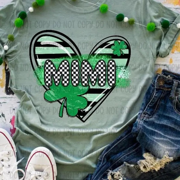 Mimi Clover Heart DTF Transfer - THIS IS NOT A SHIRT Hoodie, Sweatshirt | HypeCrazeTee.com