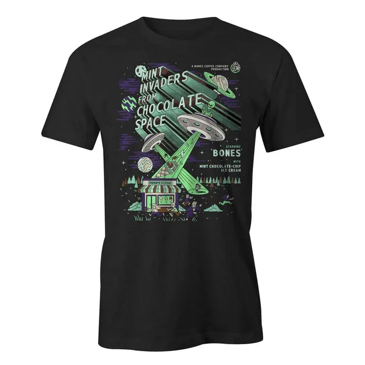Mint Invaders From Chocolate Space Tee, humor shirt, funny tee shirt Hoodie, Sweatshirt | HypeCrazeTee.com