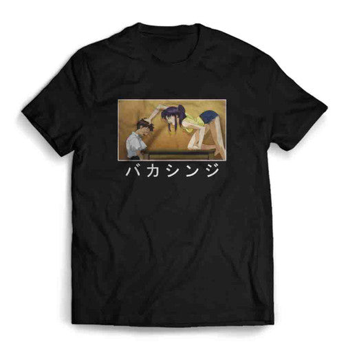 Misato Katsuragi And Ikari Shinji Anime Mens T-Shirt Tee