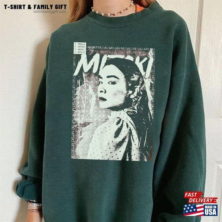 Mitski Sweatshirt Vintage Album 90S Retro Unisex Classic T-Shirts, Hoodie | HypeCrazeTee.com