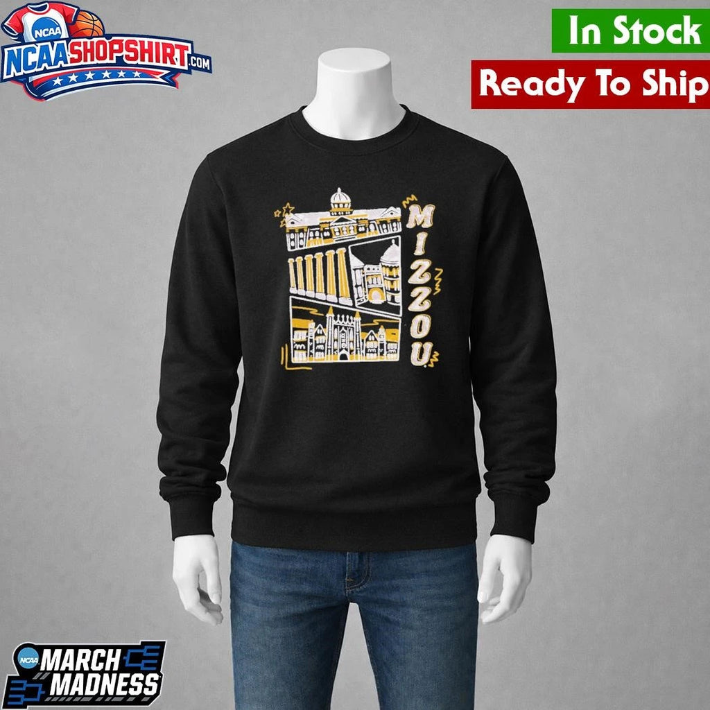 Mizzou Campus Landmarks Vintage Shirt