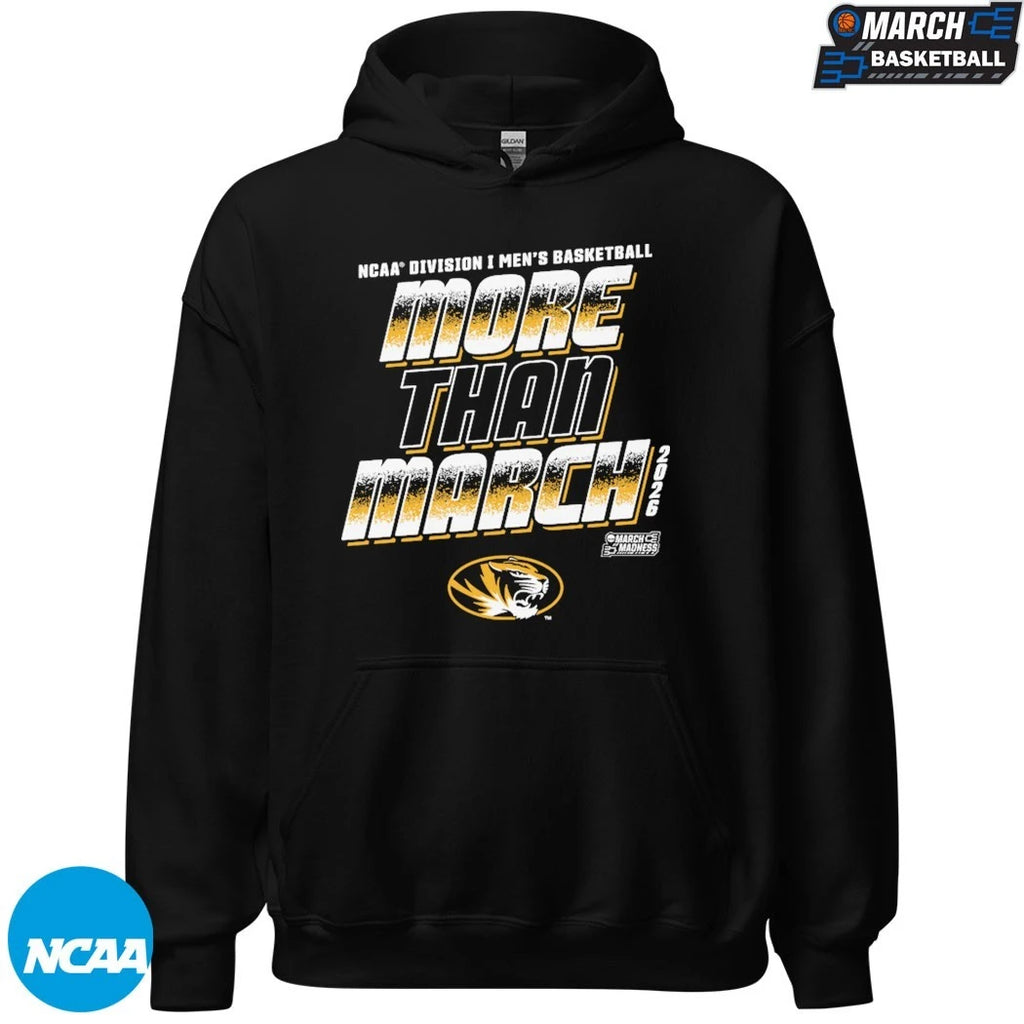 Mizzou Tigers More Than March NCAA Women’s Basketball March Madness 2026 T-shirts