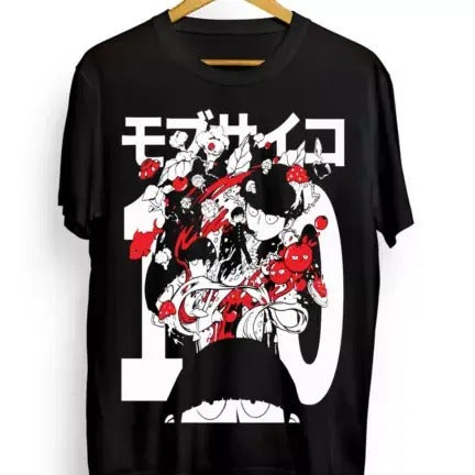 Mob Psycho 100 T-Shirt,Shigeo Kageyama T-Shirt,Dimple and Mob,Anime Tee All Size Hoodie, Sweatshirt | HypeCrazeTee.com
