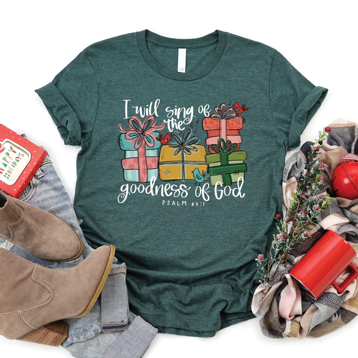 Goodness of God Christmas Tee